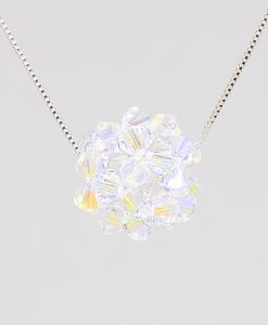 Boule Swarovski cristal shimmer | Bijoux CB